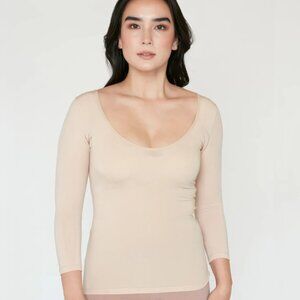 NWT Numi The Three Quarter Undershirt - ALMOND / S